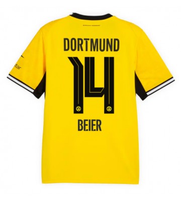 Borussia Dortmund Maximilian Beier #14 Hjemmebanetrøje 2026-27 Kortærmet